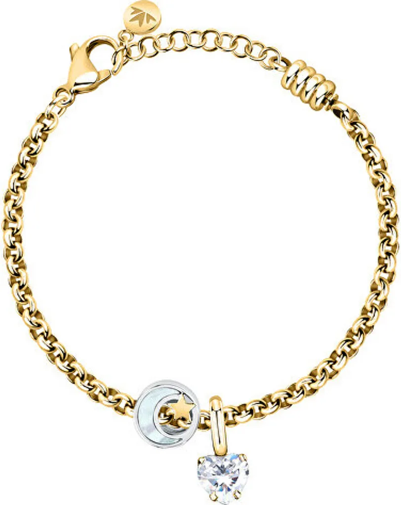 Bracelet gouttes en or plaqué SCZ1377 - Design chic et finition brillante