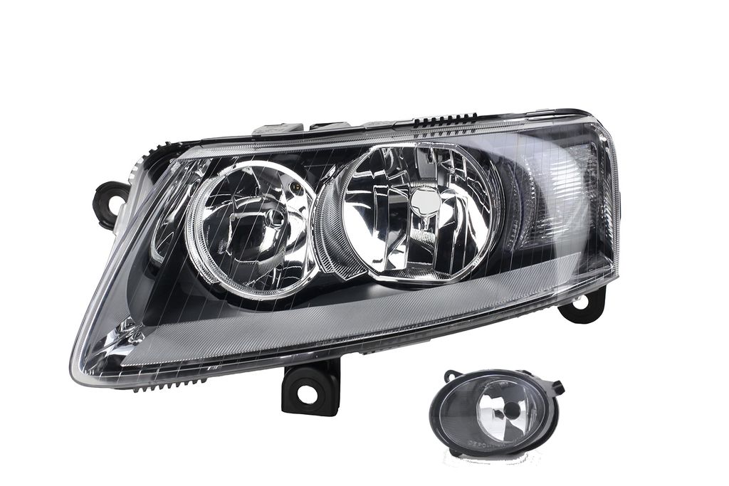 Scheinwerfer passend für Audi A6 4F 05/04-09/08 H7 H1 Li. Fahrer + Nebel 4F0941003DL 4F0941003A 4F0941699 Johns