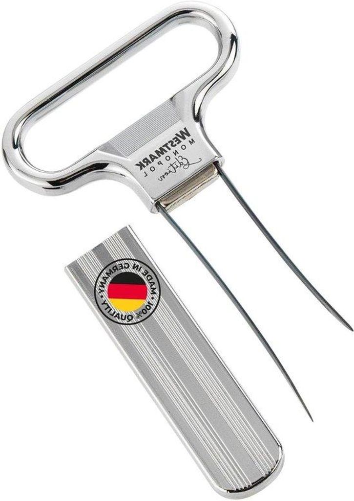 Stahlgarnitur mit Ah-So-Verchromung, Monopol-Edition, Stahl und gegossenem Zink
