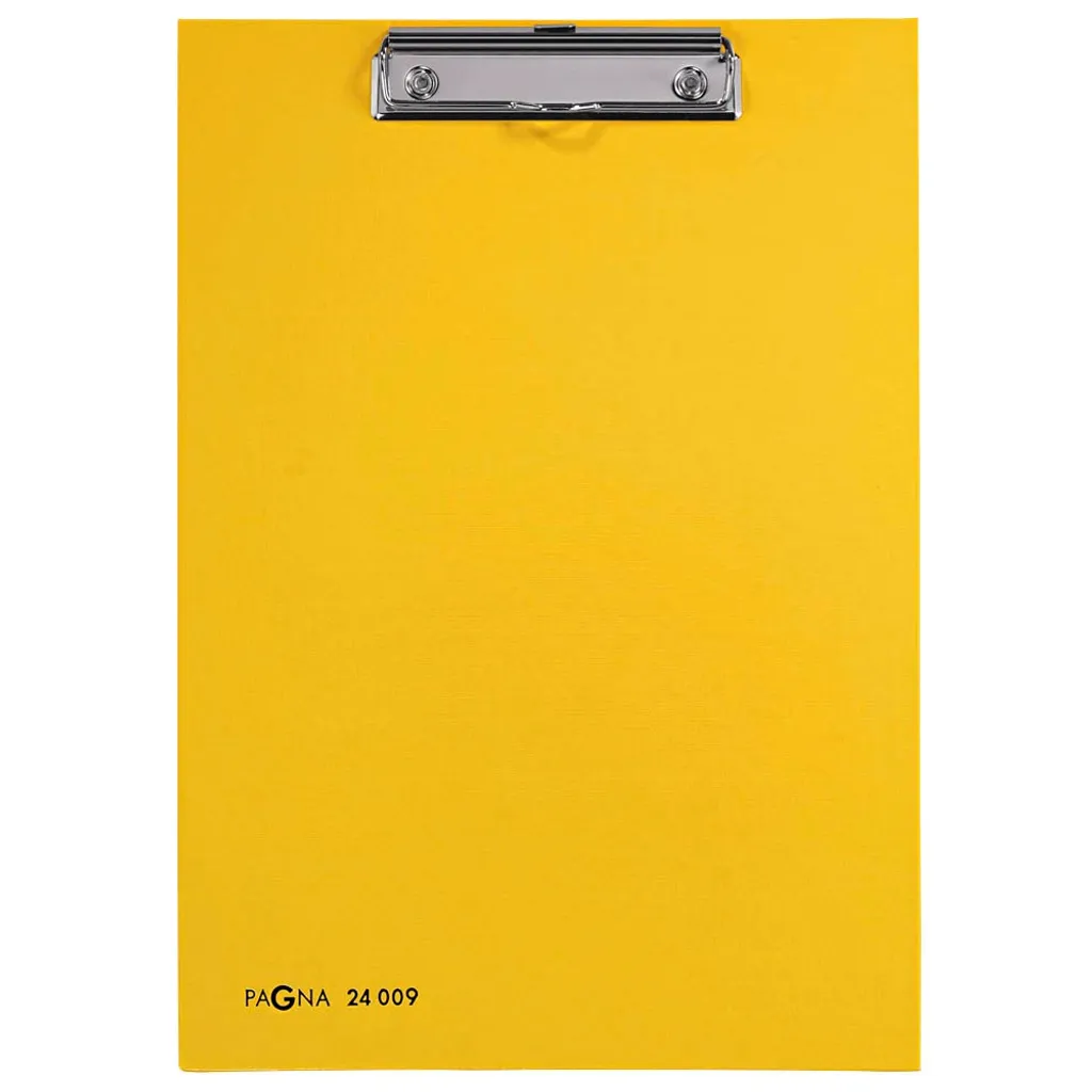PAGNA 24009-05 Portablocco DIN A4 Giallo - ClipBoard Professionale