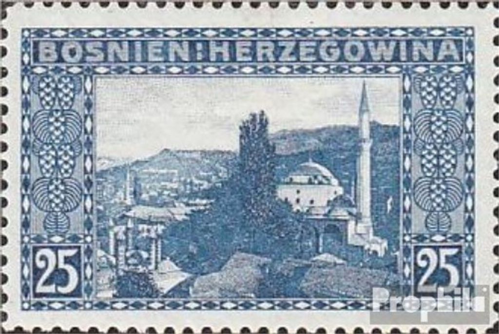 Briefmarken Österr.-Bosnien-Herzeg. 1906 Mi 36 gestempelt Produktbild 