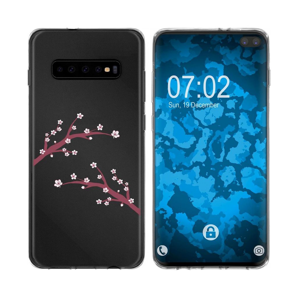 PhoneNatic Case kompatibel mit Samsung Galaxy S10 Plus Silikon-Hülle Ostern M1
