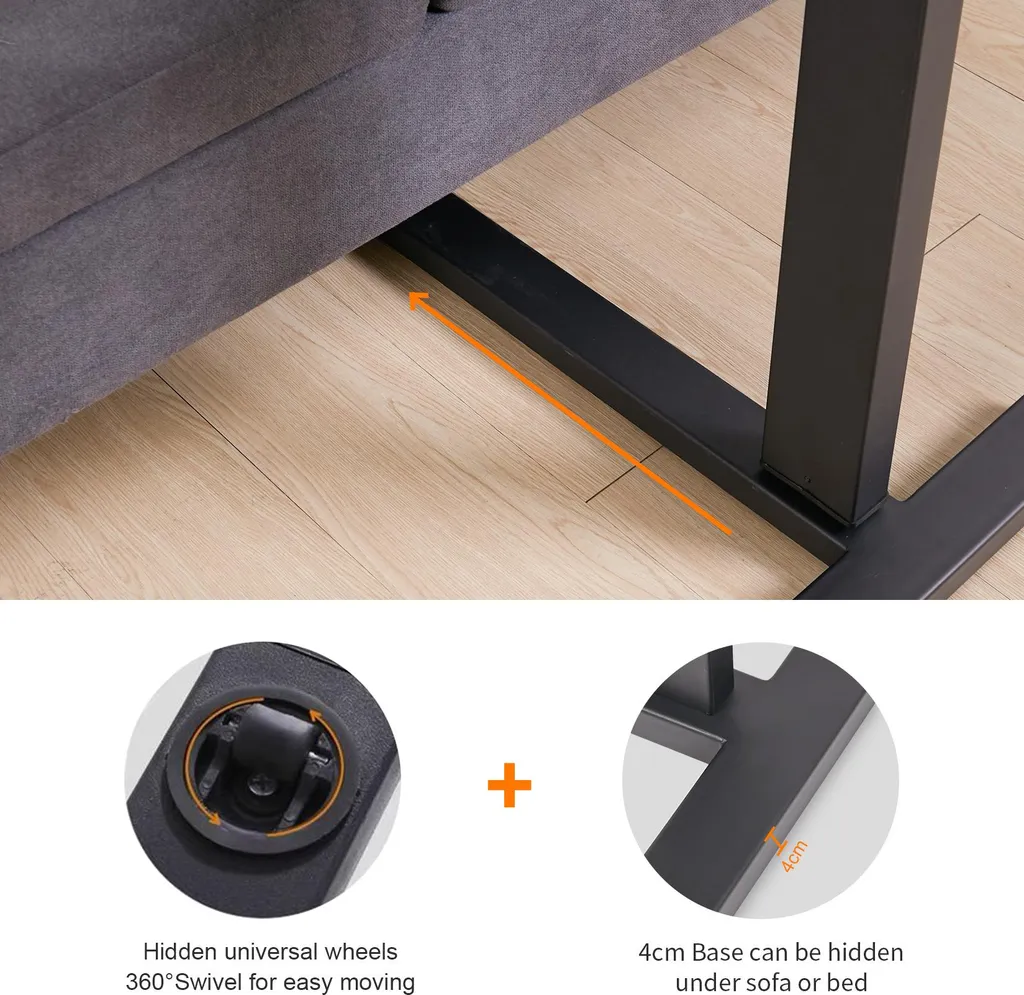 Table de nuit clipsable pour lit superposé - Support ajustable 40cm