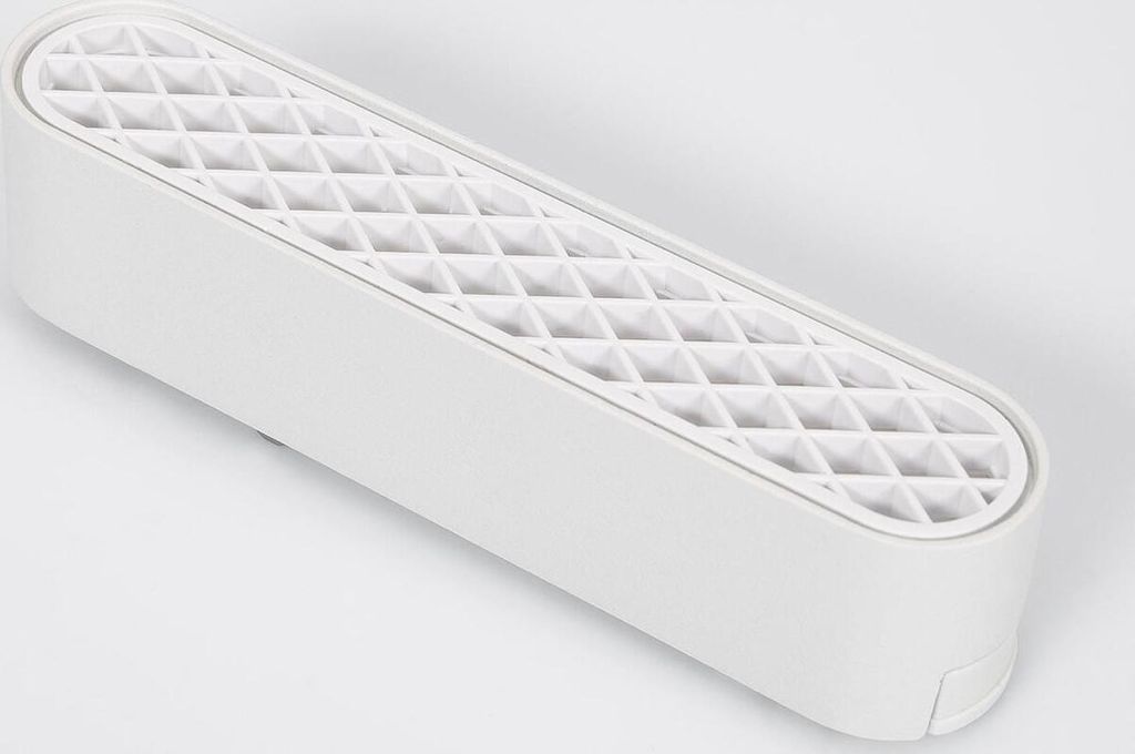 LED-Linealstrahler für Magnetschiene 25mm SuperSlim 6W 48V Weiss Grid 120mm 4000K Neutralweiß