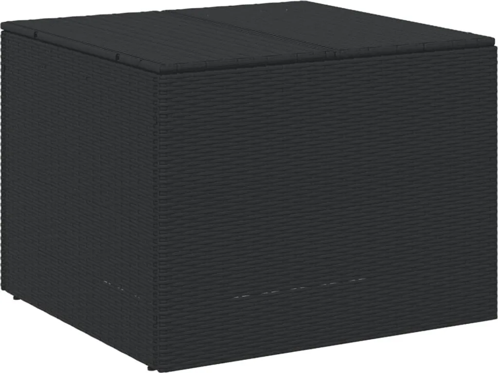 Cassapanca Poly Rattan 291L Nero: Specifiche Tecniche e Durabilità
