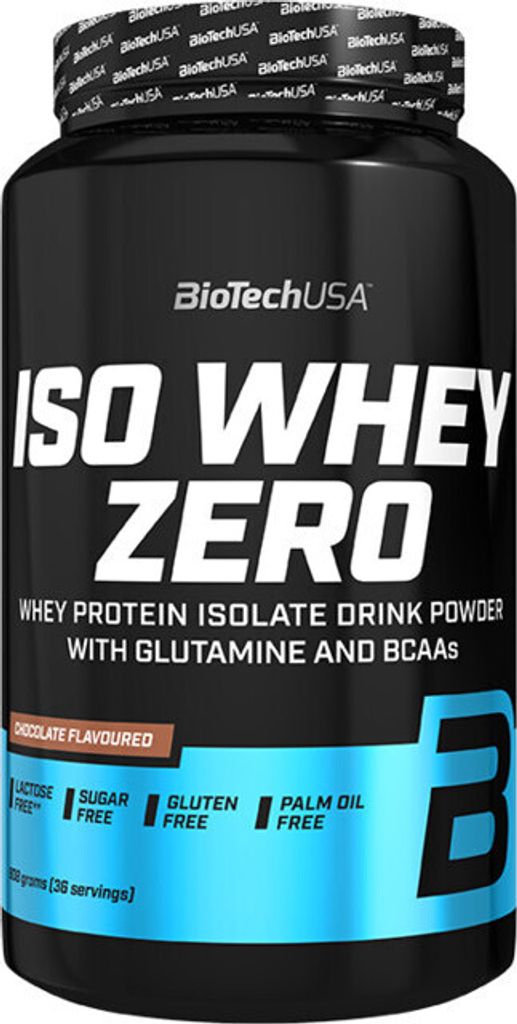 BioTech USA Iso Whey Zero 908 g cookies&cream / Srvátkové Obrázok produktu 