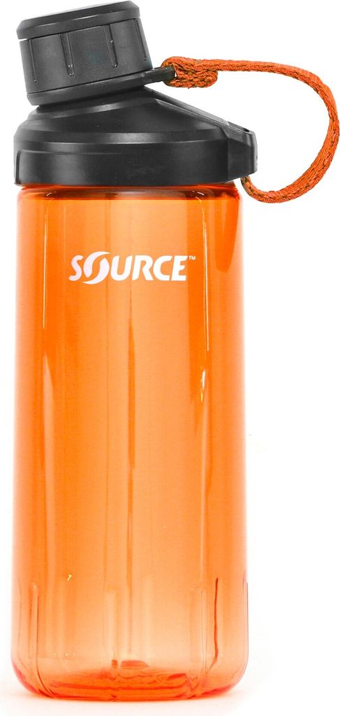 Source ACT-Tritan Bottle single wall 700 ml amber orange Wasserflasche für jeden Tag Trinkflasche