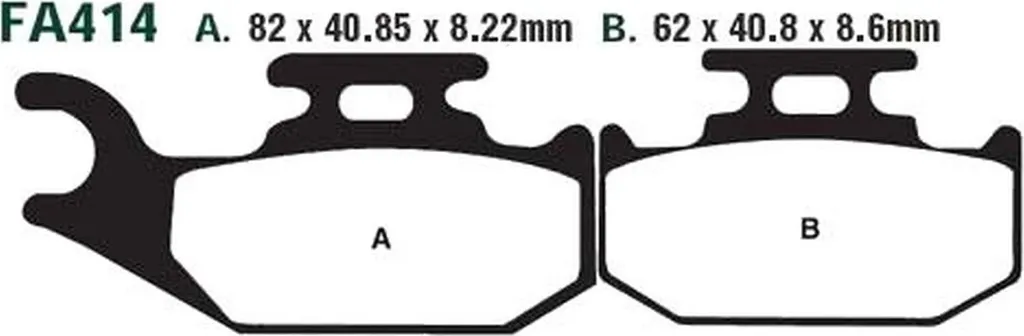 Plaquettes de frein avant pour Suzuki LT-A 700 Kingquad : stoppez net !