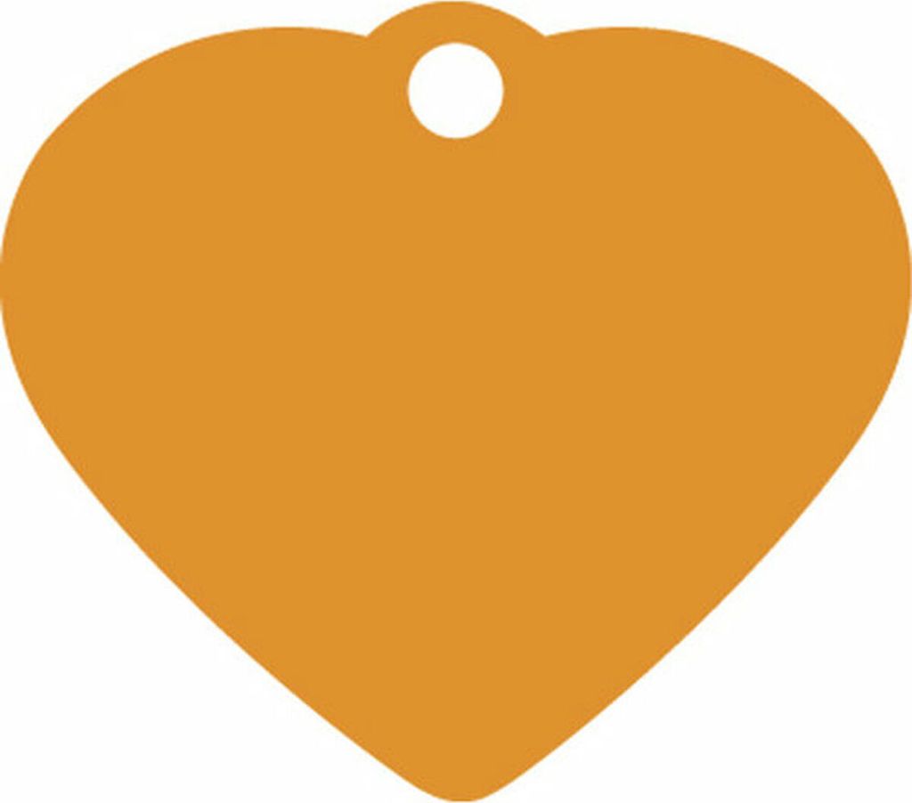 Identifikationsschild Imarc Heart Orange