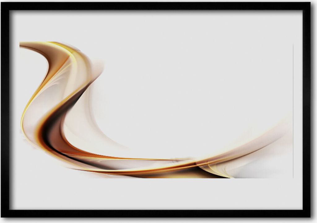 Bild 100x70 MDF-Rahmen Wandkunst Abstraction Graphics