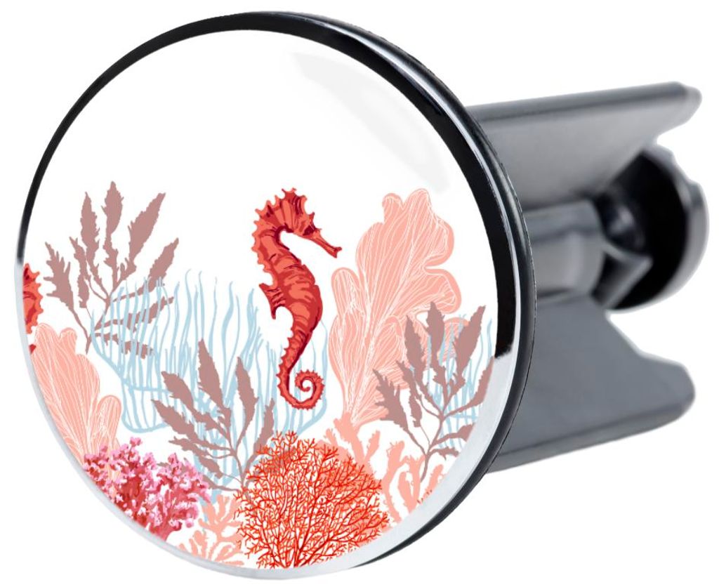 SANILO® Waschbeckenstöpsel, Sea Horse Produktbild 