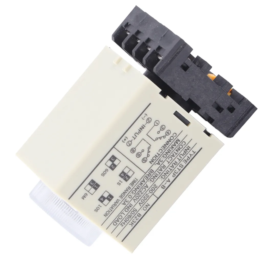 Relè Temporizzatore ST3PA-B 0-10S AC 220V - Affidabilità Industriale
