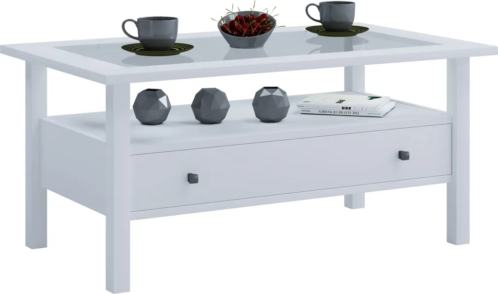 Table Basse de Séjour Lingis Idéale pour Ranger vos Télécommandes et Mag - 2