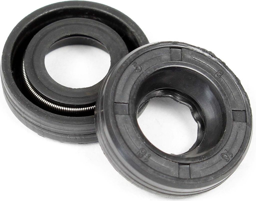 Wiltec Ersatzteil 2x Radialwellendichtring – 24 x 11 x 4 mm – Innen-Ø 10 mm – Außen-Ø 18 mm – Simmerring – für Dieselpumpe Biodieselp...