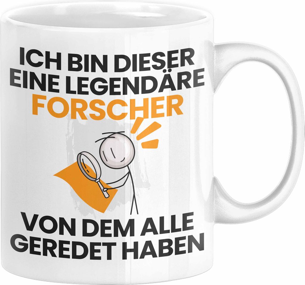Forscher Geschenk Tasse Lustige Geschenkidee Geburtstag für Produktbild 