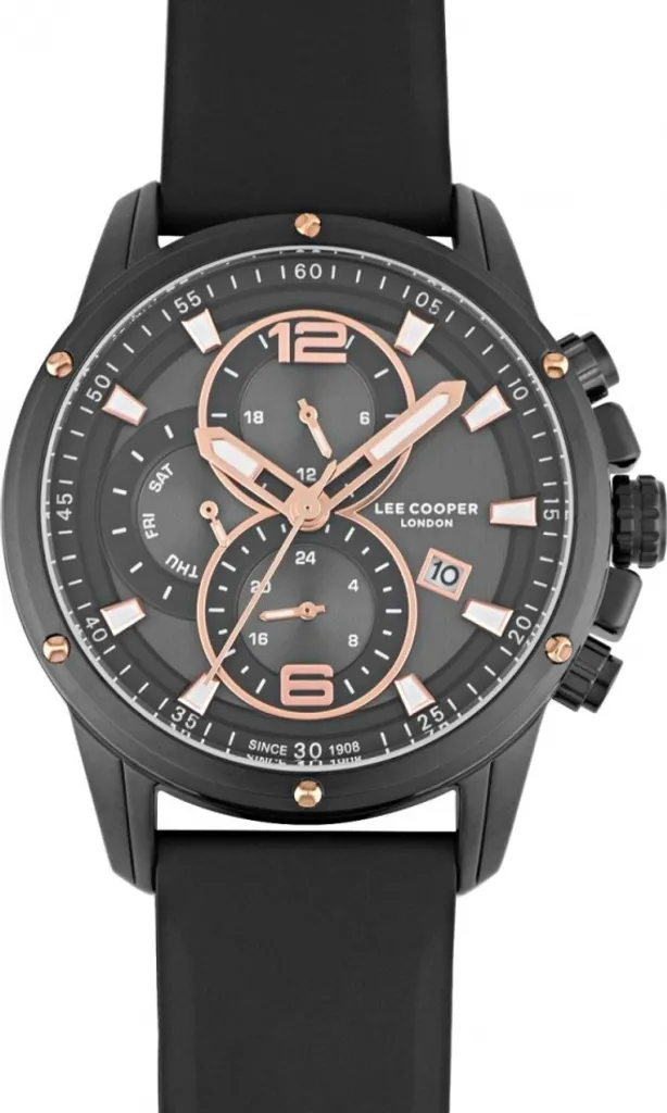 Orologio Uomo Nero Lee Cooper LC07423.651 - Accessorio Fashion 2026