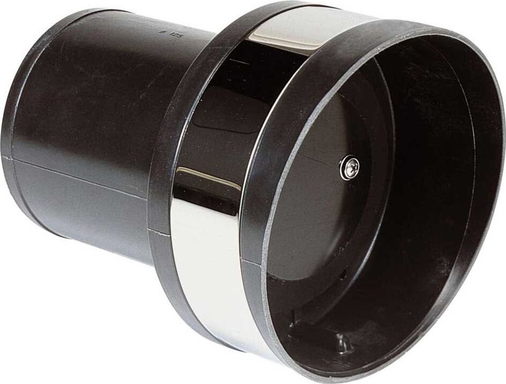 Vetus Tc-abgasauslass Rumpf Schwarz 90 mm Schwarz 90 mm