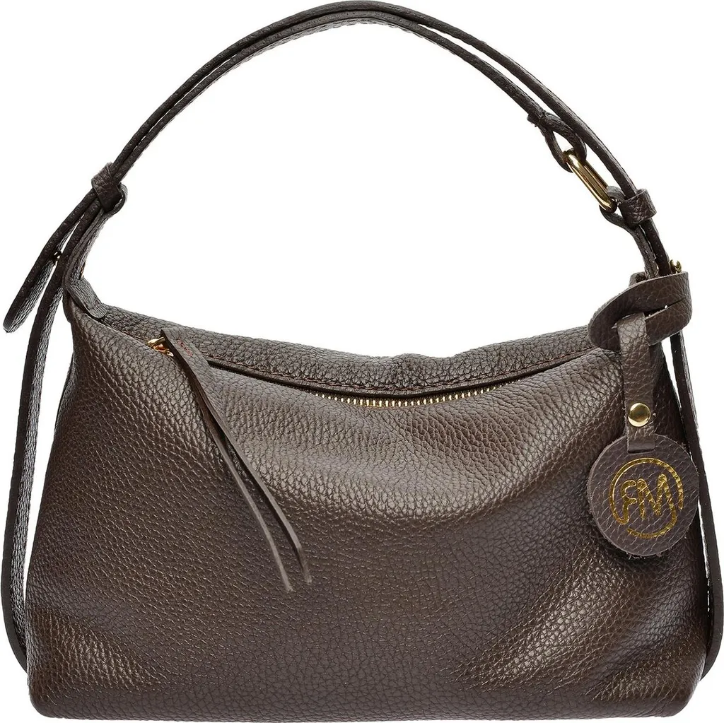 Sac bandoulière en cuir robuste Roberta M RM 133T pour ranger vos clés