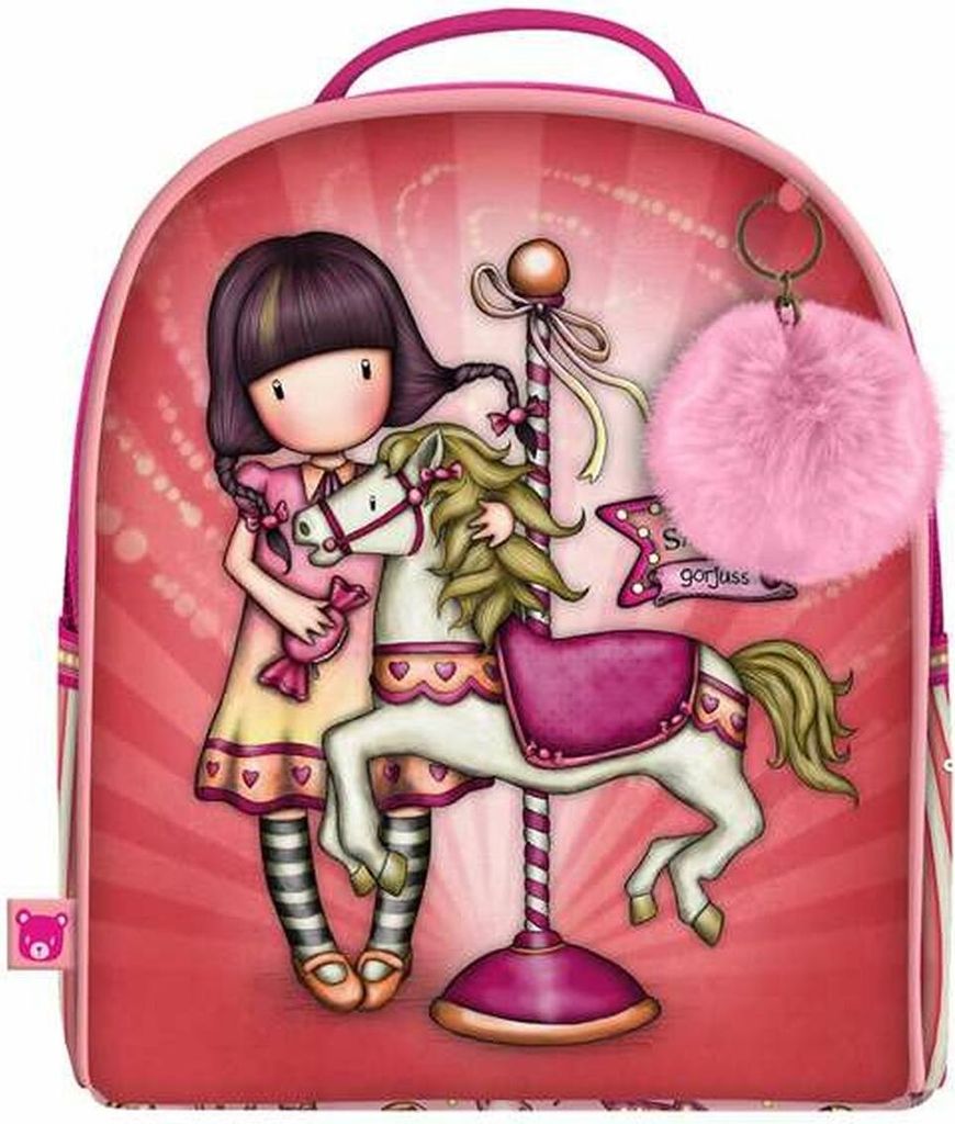 Mochila Infantil Gorjuss Jahrmarkt Karussell 20 x 22 x 10 cm