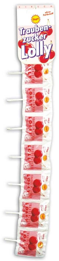 Frigeo Traubenzucker Lolly Kirsch 7er Produktbild 