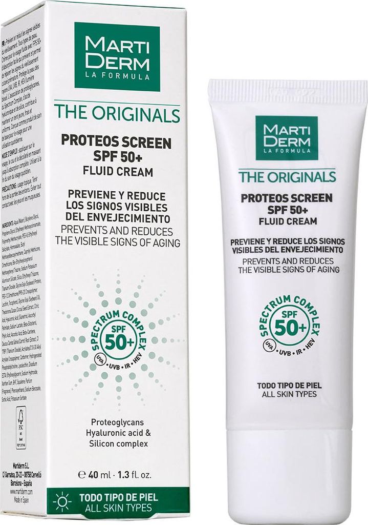 Martiderm The Originals Proteos Screen SPF50+ schützende Produktbild 
