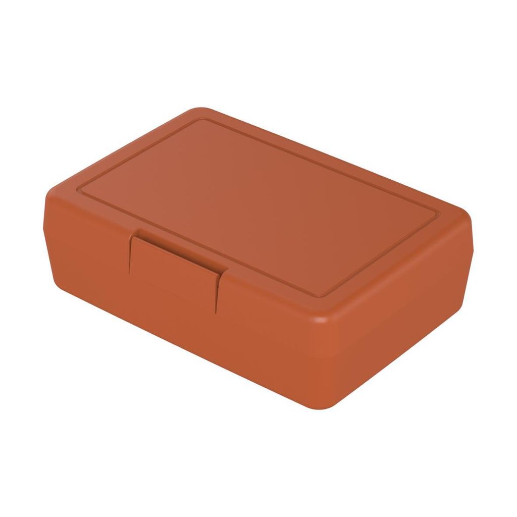 Vorratsdose "Lunch-Box" – Brotdose Kinder aus BPA-freiem Kunststoff, ideal für Schule und Arbeit, langlebige Lunchbox Germany - standard-orange