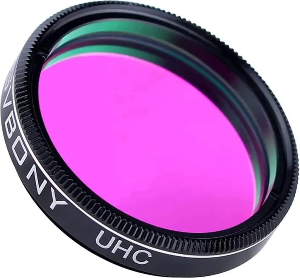 Filtre UHC Svbony 1.25" : Éliminez la Pollution Lumineuse du Ciel