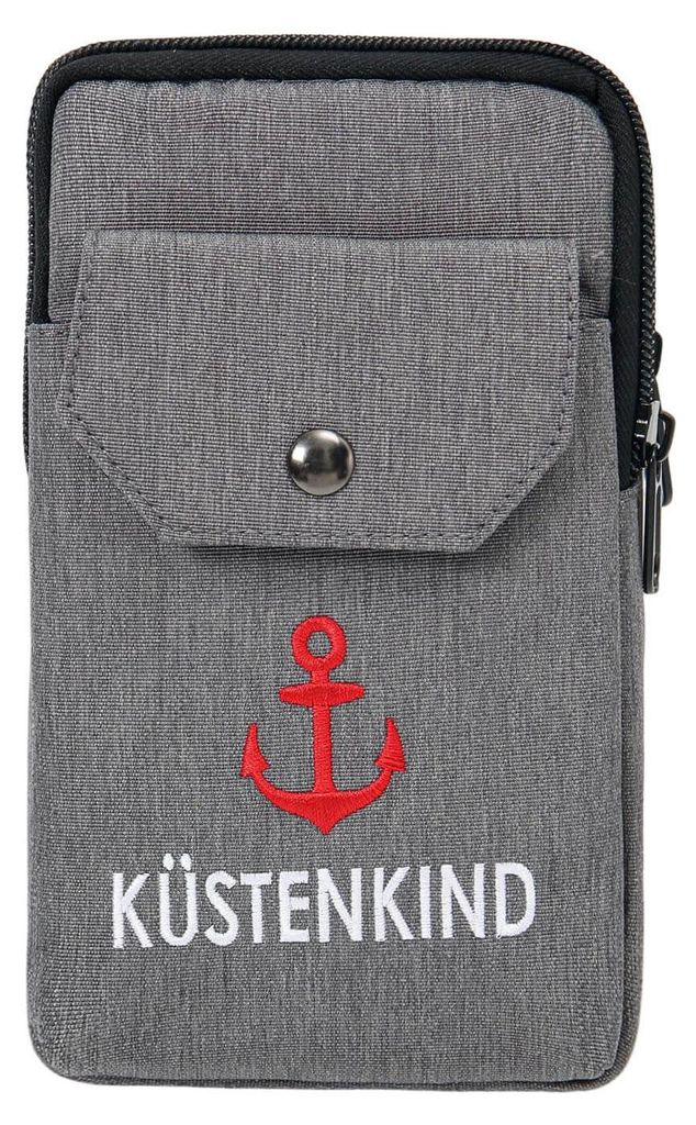 Leoberg Smartphone Outdoor-Tasche - Handytasche Umhängetasche in 310206-Grau-36