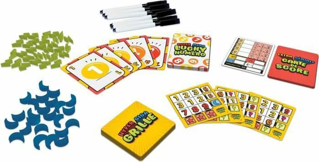 Jeu de société de type Flip and Write Super Mega Lucky Box Asmodee - 3