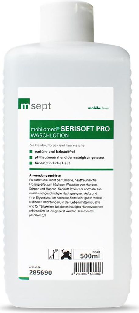 msept Serisoft Pro 500 ml Zur Reinigung von Händen und Haut