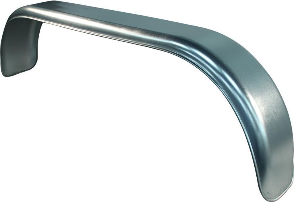 Kotflügel Tandemachse Stahl 220mm x 1550mm rundes Modell für Bootsanhänger