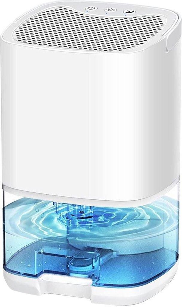 Intelligente 2in1-Dehumidifier - 1L - Klein - Stil - Wit