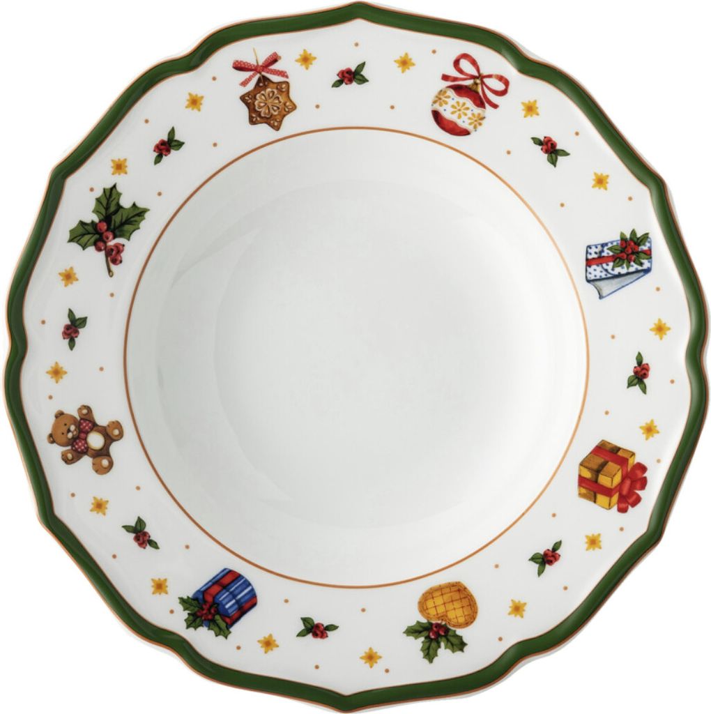 Hutschenreuther Teller tief 23 cm H. Wintertime Green 02488-727472-10353