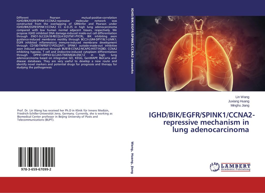 IGHD/BIK/EGFR/SPINK1/CCNA2-repressive mechanism in lung adenocarcinoma