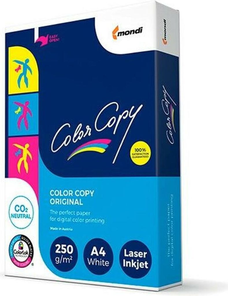 Papier kolorowy Millbrand A 4, 250 g, 125 arkuszy, Zdjęcie produktu 