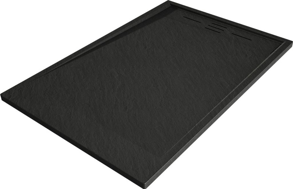 Mexen Amon Rechteck-Duschwanne SMC 90 x 70 cm, schwarz - 4F707090