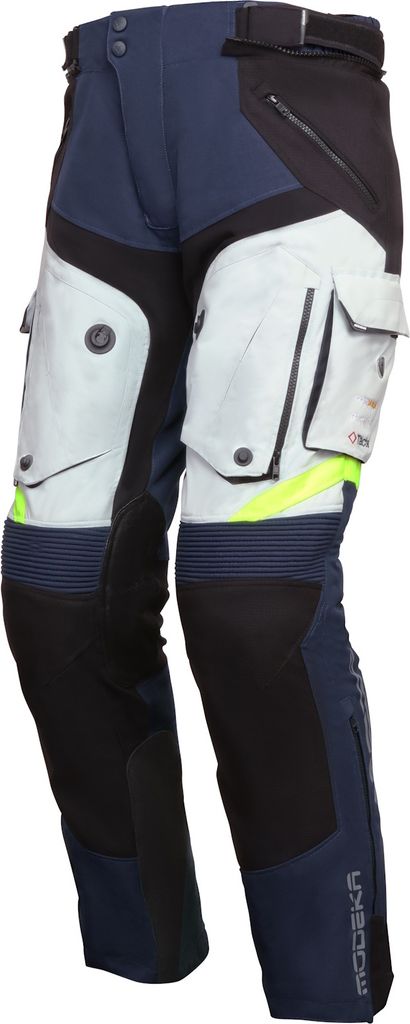 Modeka Motorradhose Panamericana II blau / hellgrau 5XL