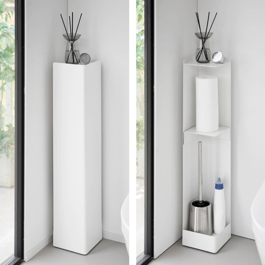 Yamazaki Toilettenpapier Aufbewahrung Design 16x16x80cm Produktbild 
