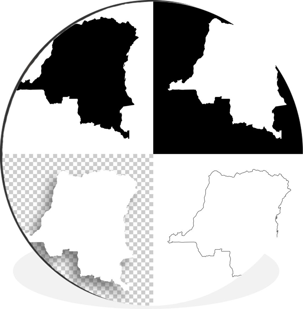 MuchoWow - Wand Kreis - Wandbild - Schlafzimmer - Aluminium Bild - Kinderzimmer - Wohnzimmer Dekoration - Wandschmuck