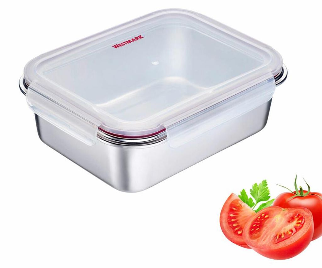 Westmark Edelstahl Lunch Box/ Frischhaltedose, 2250 ml 23692270