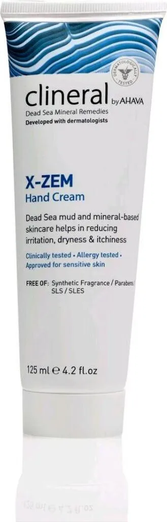 Crème mains réparatrice Clineral X-Zem 125ml : Soin minéral intense