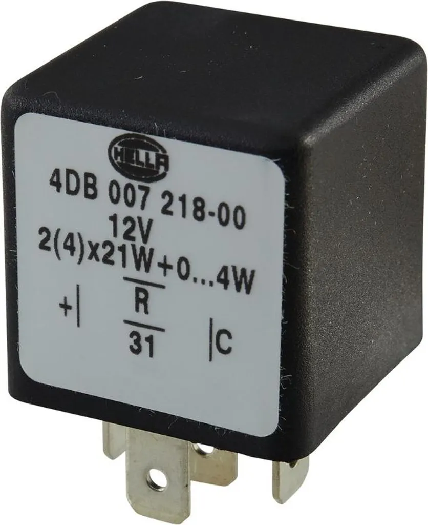 HELLA 4DB 007 218-001 | Relè Frecce 12V 4 Poli - Ricambio Originale