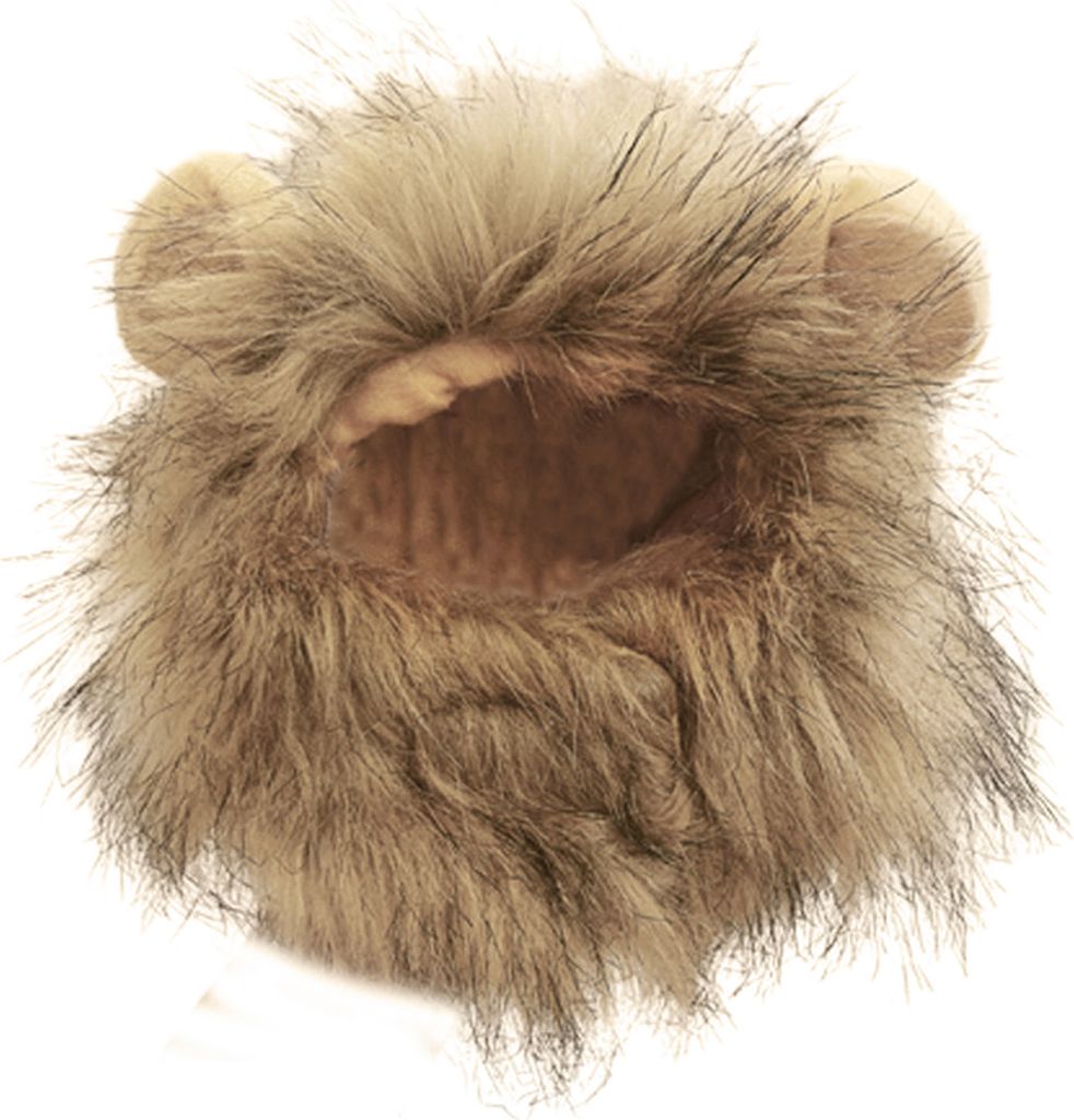 Niedlicher Hunde-/Katzenhut im Löwenstil, superweich, atmungsaktiv, hautfreundlich, leicht, origineller Haustierhut, Kopfbedeckung, Fotografie-Req...