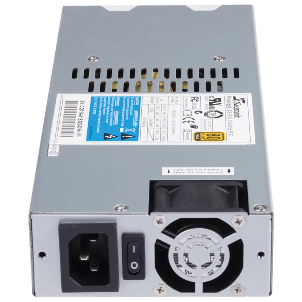 Seasonic SS-500L1U Alimentation 500W Silencieuse et Compacte Format 1U - 4