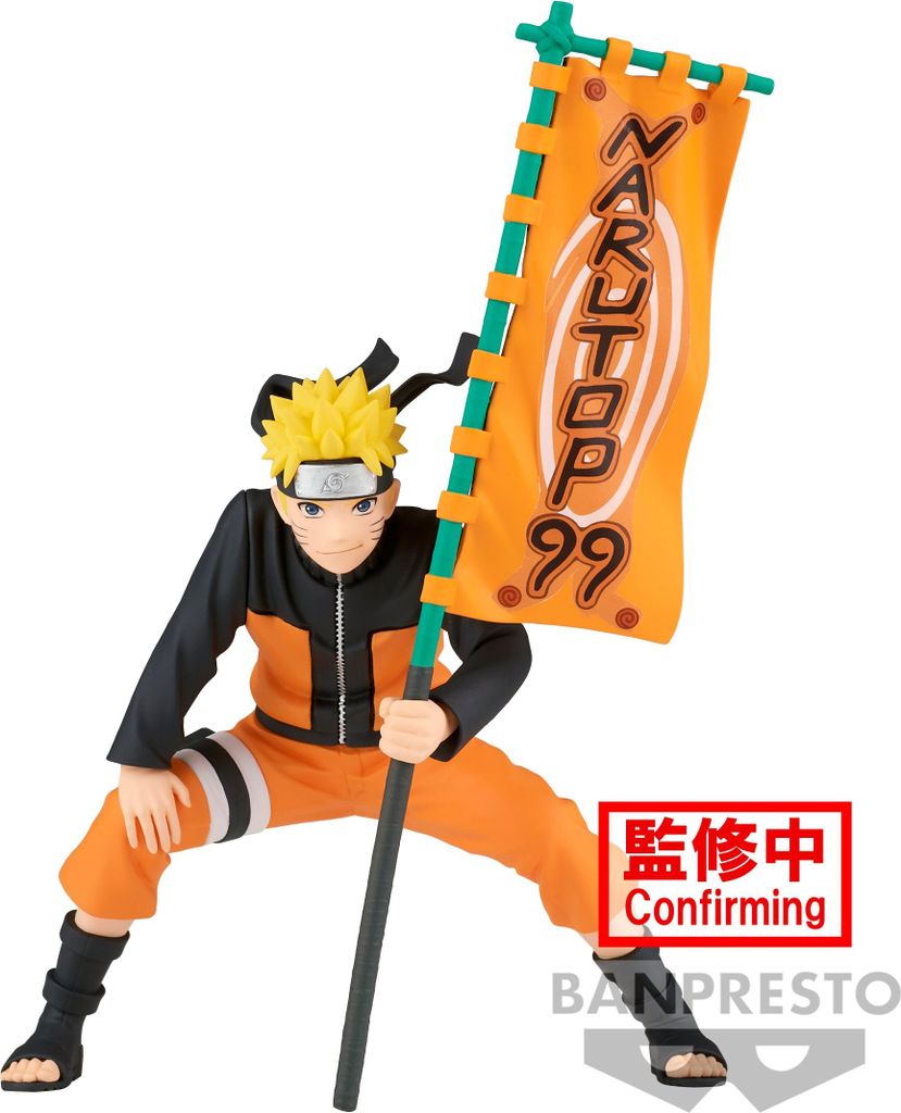 Banpresto - Figurki Naruto Shippuden Uzumaki Naruto 11cm Akcesorium Tematyczne