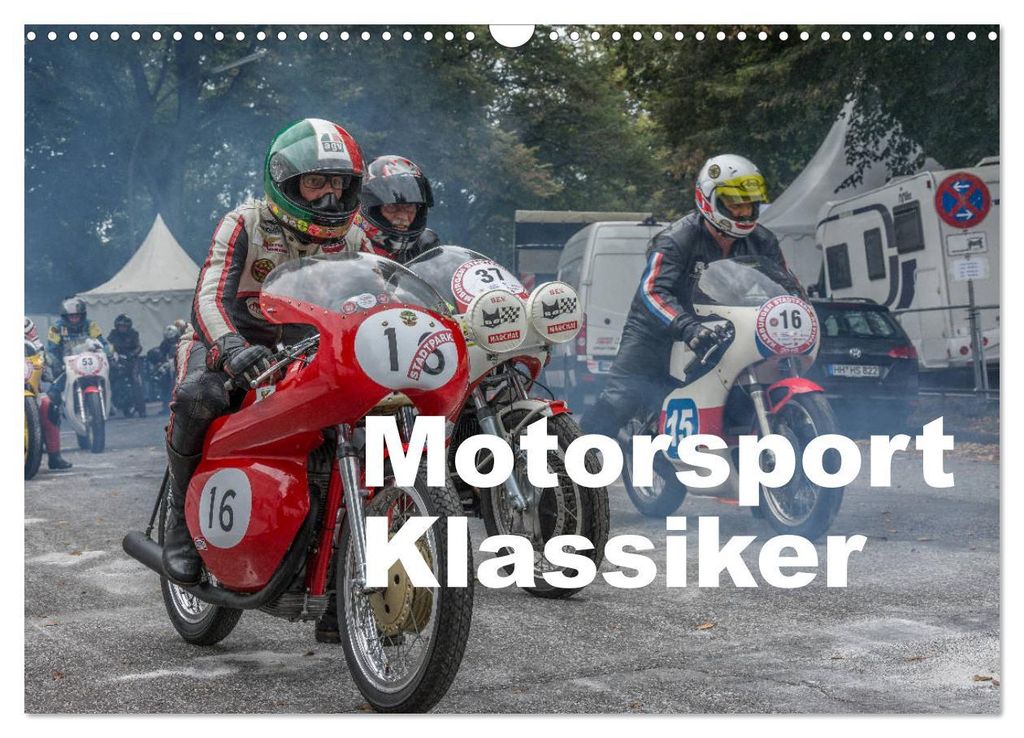 Motorsport Klassiker (Wandkalender 2027 DIN A3 quer), CALVENDO Monatskalender