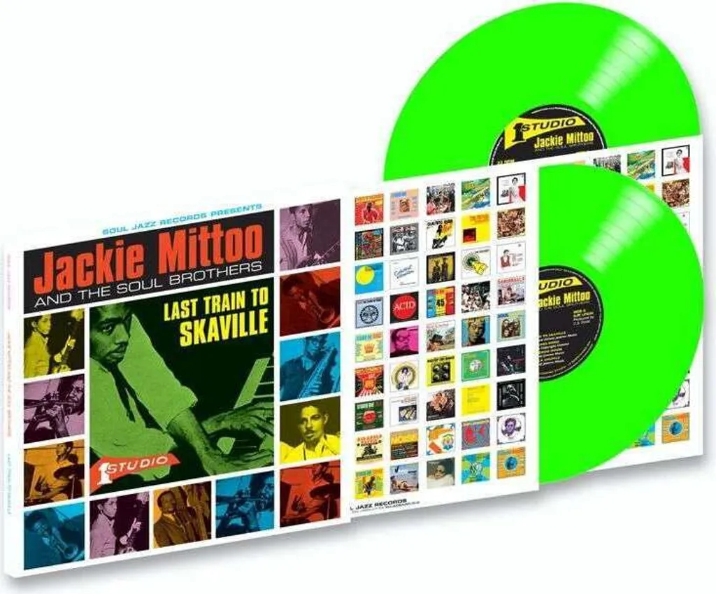 Vinyle Jackie Mittoo Last Train To Skaville LP Vert Édition Rare