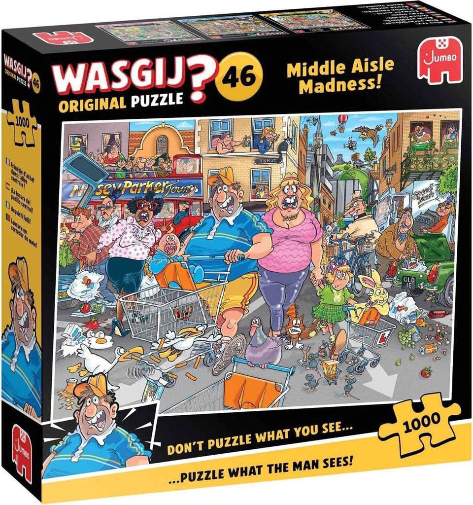 Jumbo Wasgij Original 46 - La folie de l'allée centrale  Image du produit 