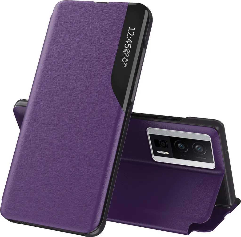 Proteggi il tuo Xiaomi con Amore - Cover Flip Viola con Stand