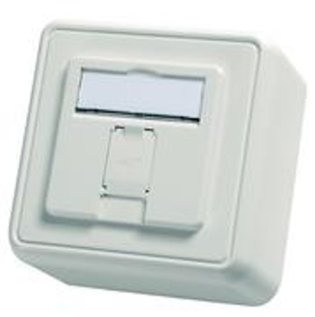 Telegärtner Modulträger,AP-Dose,f. 1xAMJ/AMJ-S-Mod./Kupp.,AW (H02000A0090)
